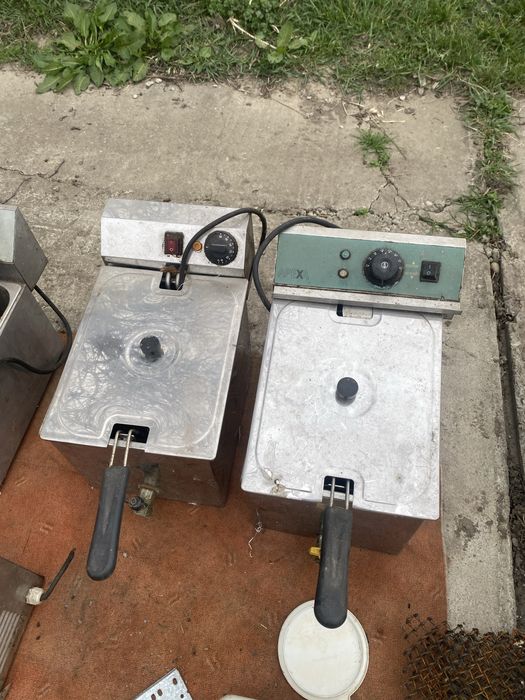 Gratare Gaz Neted + grilaj - Friteuze duble & simple - Bain Marie Banc