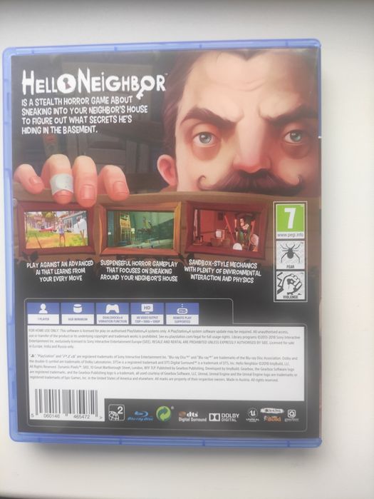 Игра как достать соседа ( Hello Neightbor) ps4