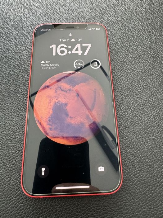 Iphone 12 64GB Red - перфектен