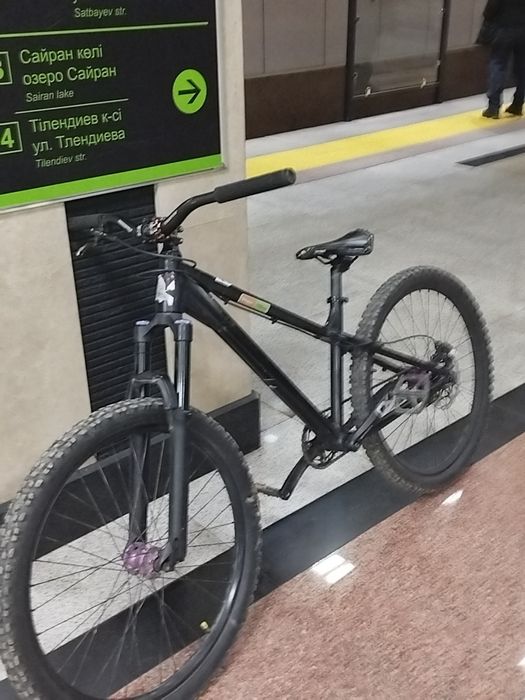 Воздушная дерт вилка для велосипеда