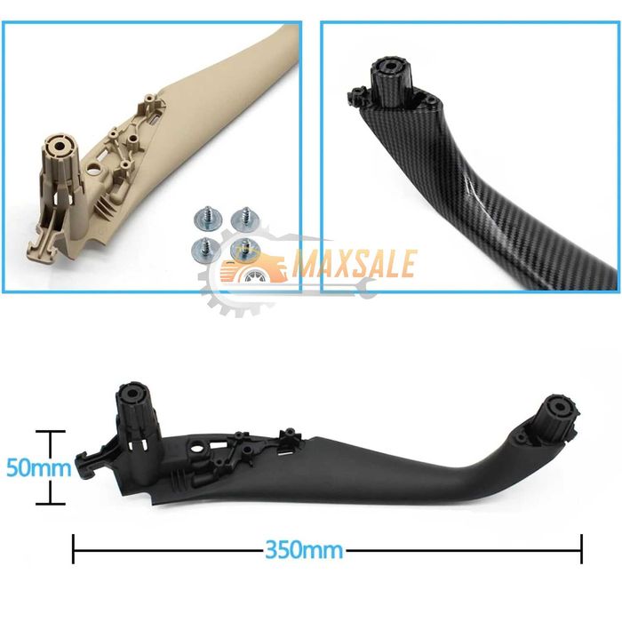 Дръжка врата вътрешна панел светло бежов BMW G30 G31 G38 бмв 5 г30 г31