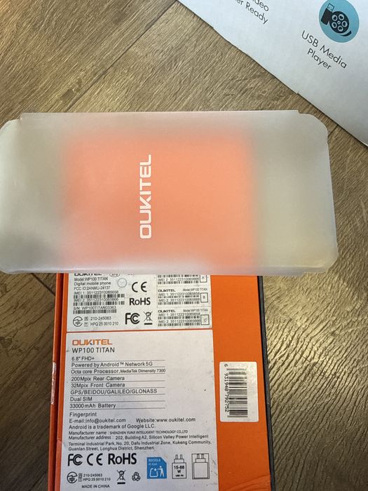 Oukitel wp100 titan 5g  512gb
