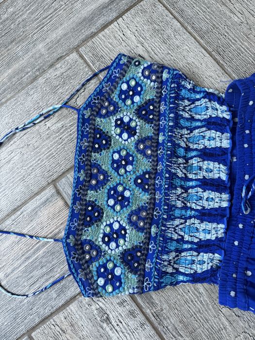 Летен комплект от пола и бюстие.