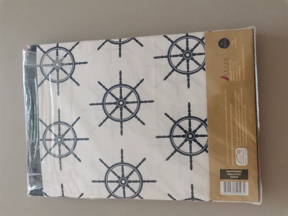 Ново! Dilios Памучно Ранфорс Спално Бельо единично 140/200 см без доле