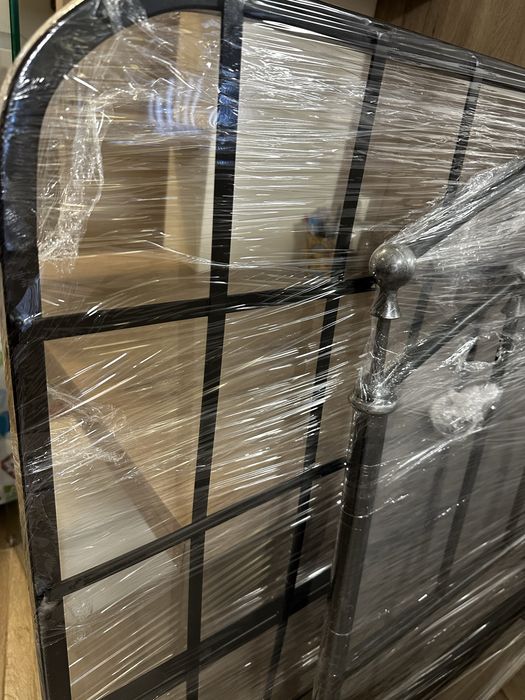 Легло ковано желязо 120/200 с матрак и топ матрак