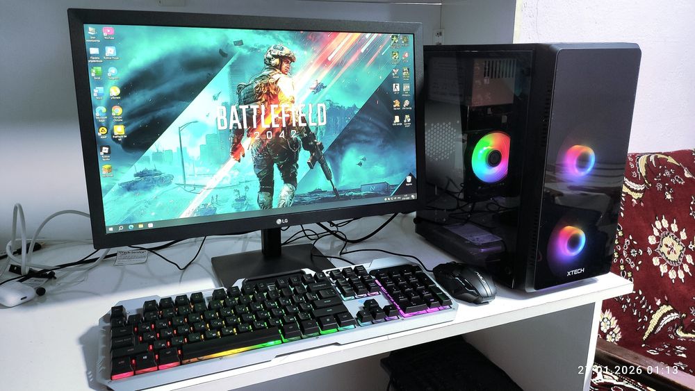 Срочно продам игровой компьютер полный комплект, в идеальном состоянии