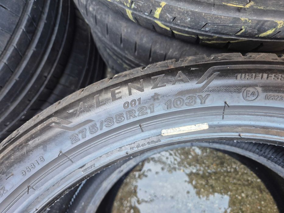 2 Anvelope de VARA - 275/35/21 - Bridgestone - Stare BUNA DOT 2024 RFT