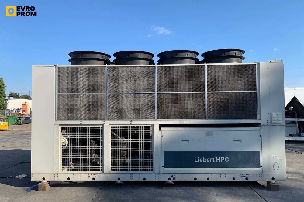 Chiller răcit cu aer LIEBERT FL4039 – 396 kW | chiller 400 kw pret | Freecooling | Modul hidraulic | Second hand