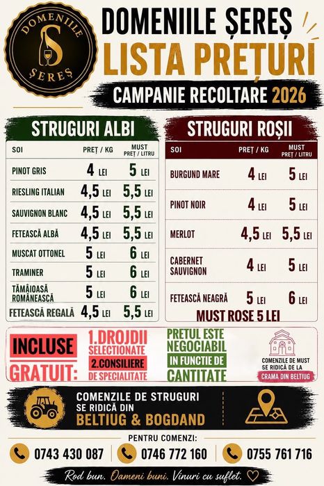 Struguri sau must proaspat !