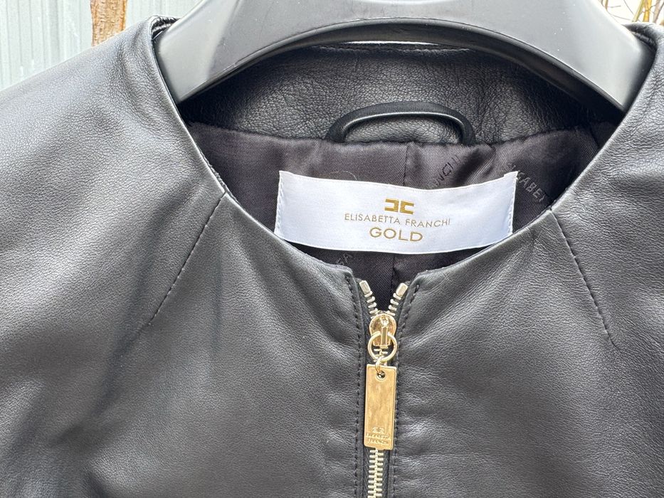 Кожаный жакет (новый)