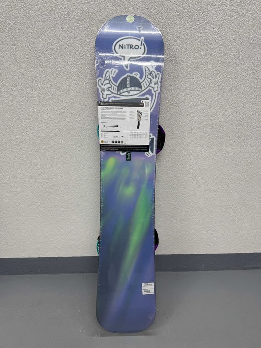 placa noua snowboard nitro team pro marcus kleveland wide  L162cm