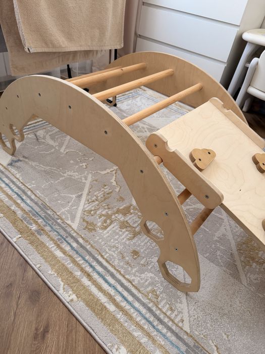 Горка деревянная Арка пиклера