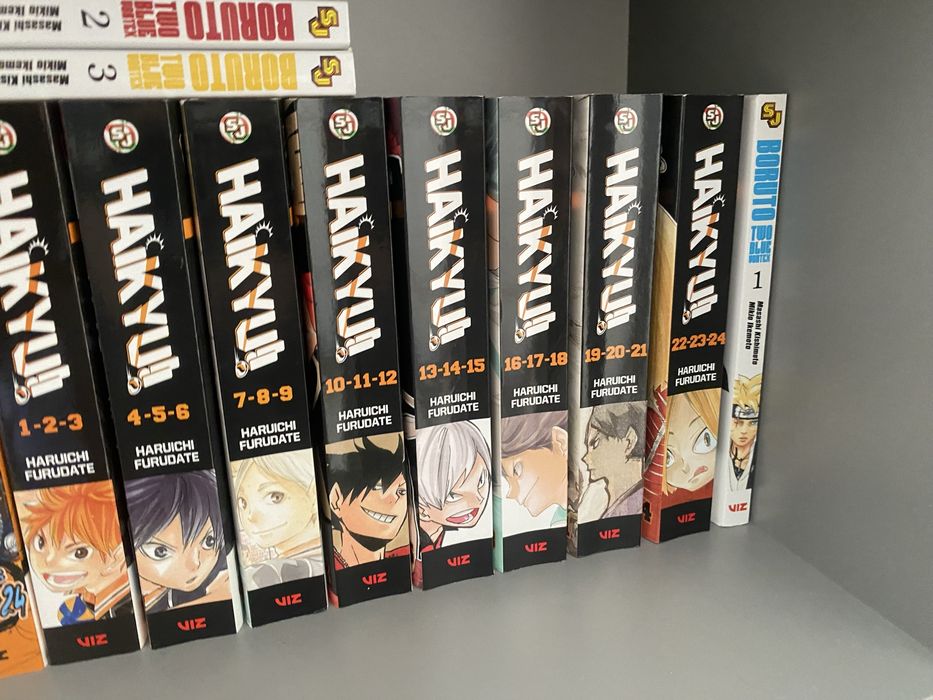 Продавам манга на Naruto,Haikyu,Jujutsu kaisen и Boruto