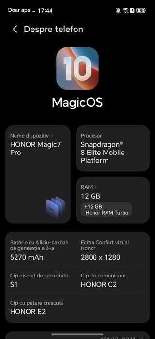 Honor 7 Pro 1 Ciclu încărcare