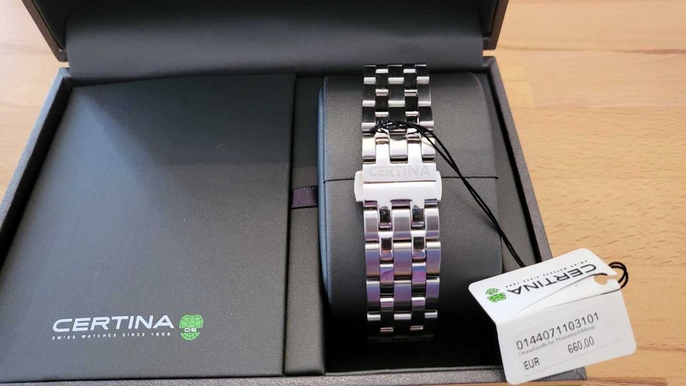 CERTINA DS First Day-Date Automatic /НОВ премиум швейцарски часовник/