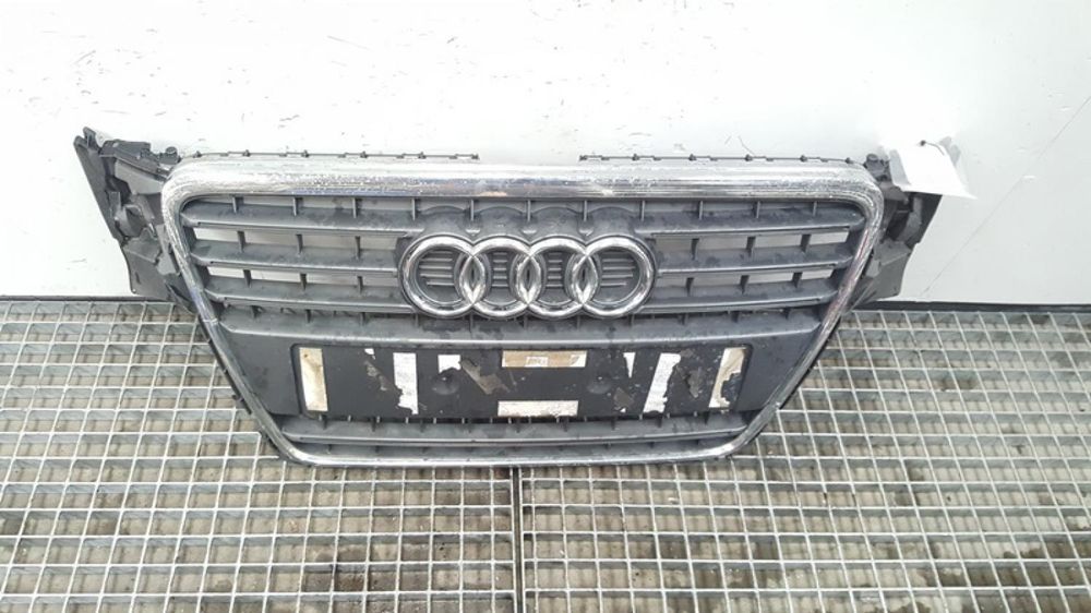 Grila bara fata centrala cu sigla 8K0853651, Audi A4 (8K2, B8)