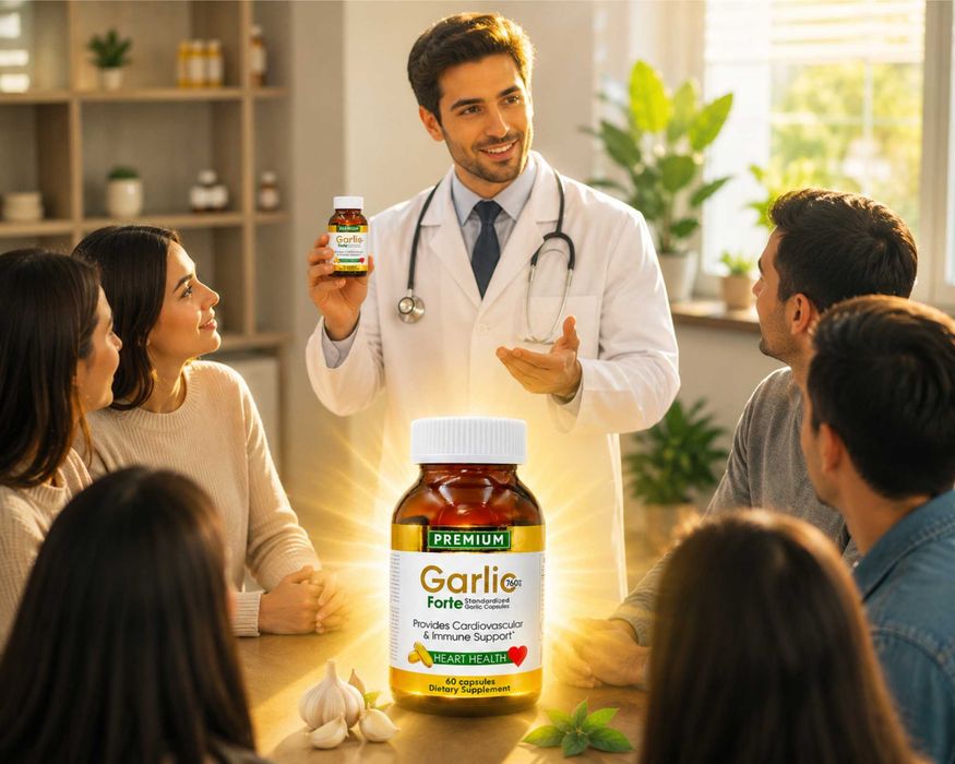 Garlic Forte 760 mg 60 capsules