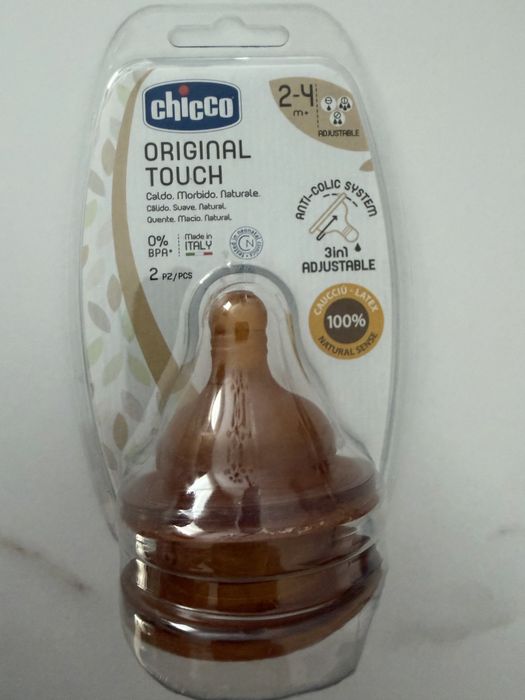 Tetina fiziologica anti-colici Original Touch 2-4 luni  Chicco