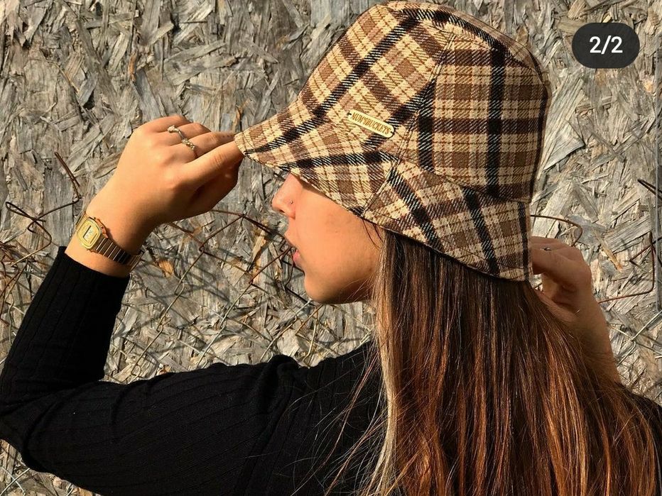 Шапка идиотка Handmade Buckethats