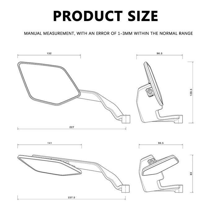 Огледала за мотор мотоциклет