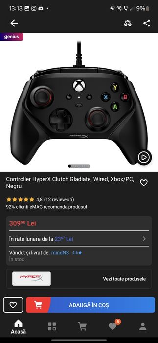 Vand controller xbox