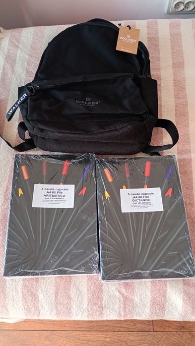 Rucsac/ ghiozdan Walker Alpha Nou+ 10 caiete studențești.