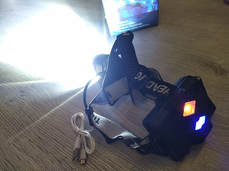 XHP160 - Cea mai puternica lanterna de cap cu LED 16 nuclee