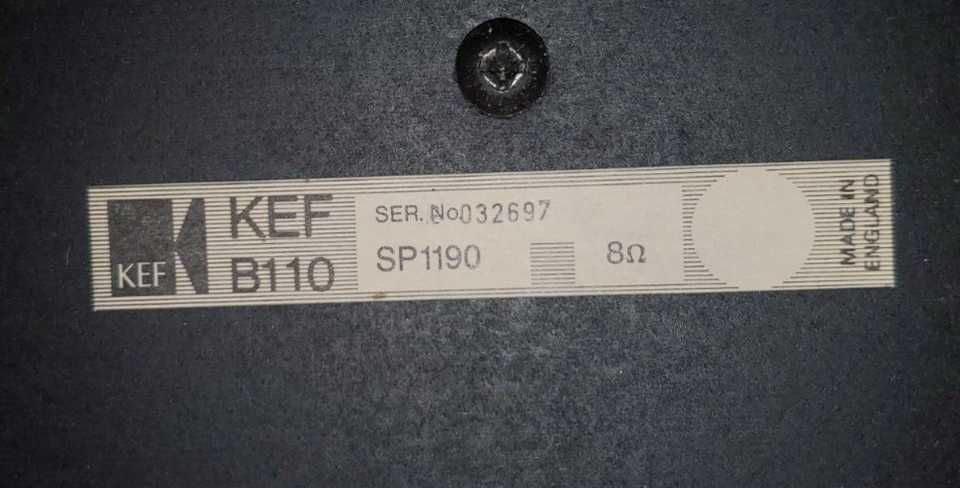 filtre boxe audio 3 cai din boxe KEF Concord III