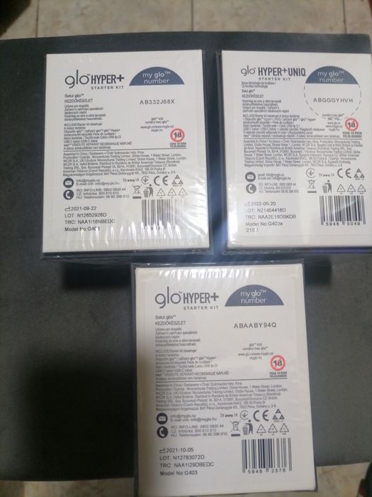 Hyper+ si hyper unique noi, sigilate(gloo)