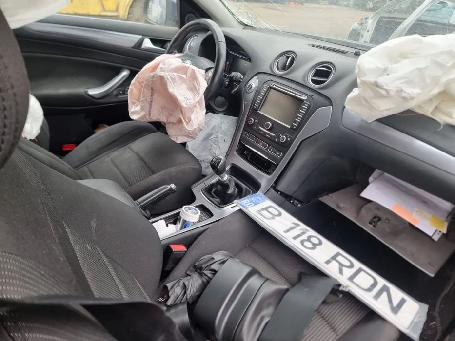 motor fara anexe cutie de viteze  viteza  manuala 6 trepte timonerie turbina pompa inalta injectie kit chit ambreiaj volanta rampa injectoare injector racitor gaze egr clapeta acceleratie etrier calaret fuzeta stanga dreapta fata spate Ford Mondeo MK4 fac