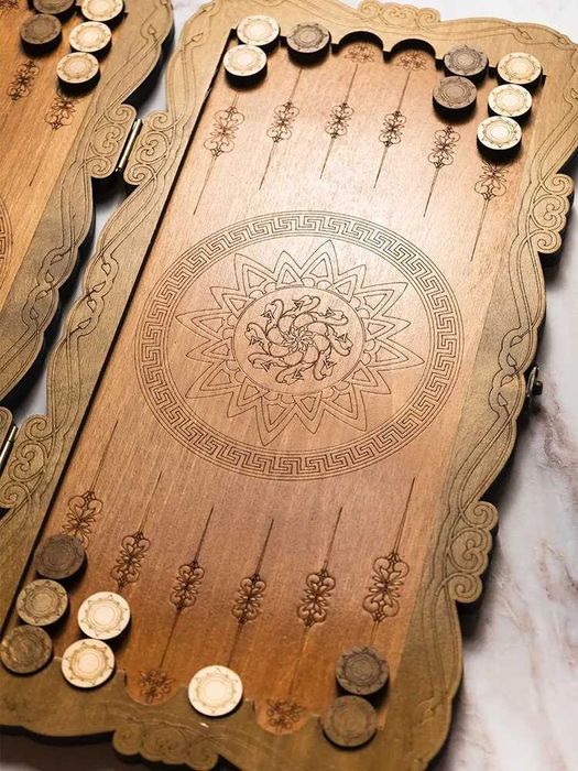 Нарды резные 3D (Россия)