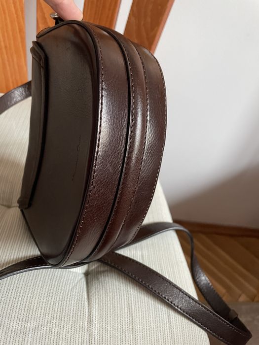 Малка дамска чанта Massimo Dutti оригинал естествена кожа