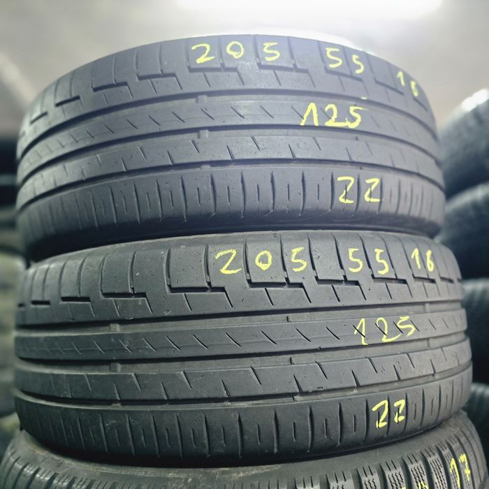 2x 205/55/16 VARA CONTINENTAL 2022 Stare excelentă