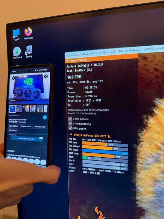 Asus TUF RTX 3070 Ti 8Gb