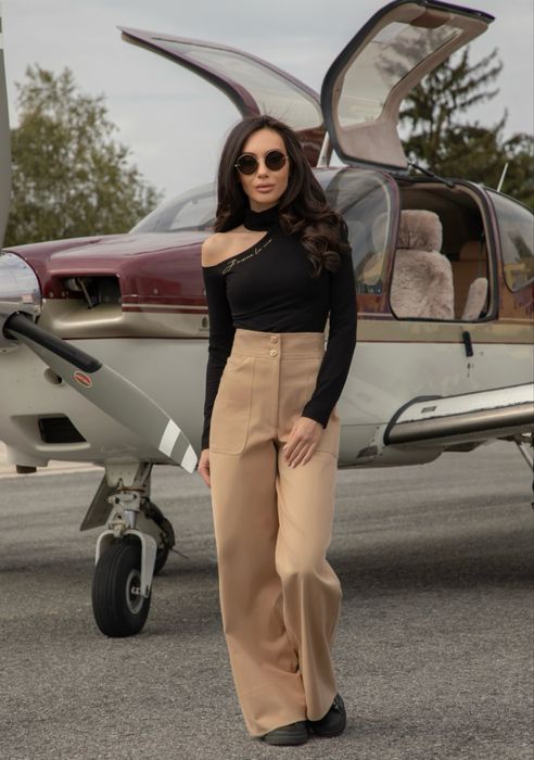 Черна блуза Christine