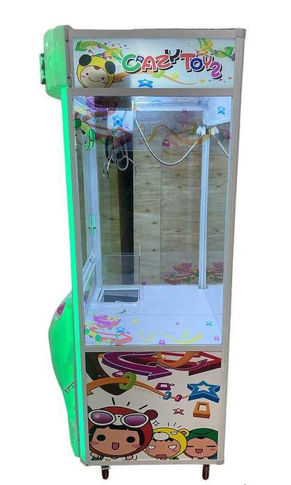 Кран за играчки Crazy Toy 2. Кран за плюшени играчки на житони или евро центове
