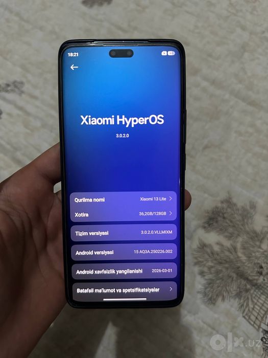Xiaomi  13  lite