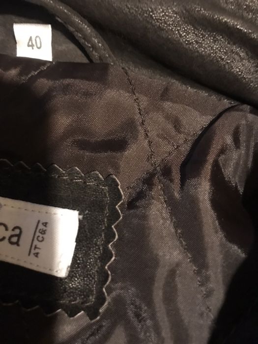 Haina piele Întoarsă naturală C&A Yessica 40