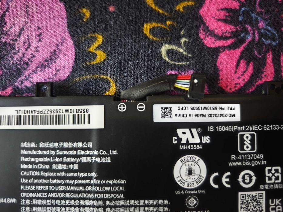 Оригинална батерия за лаптоп Lenovo ThinkPad L13 Yoga L18M4P90 L18D4P90