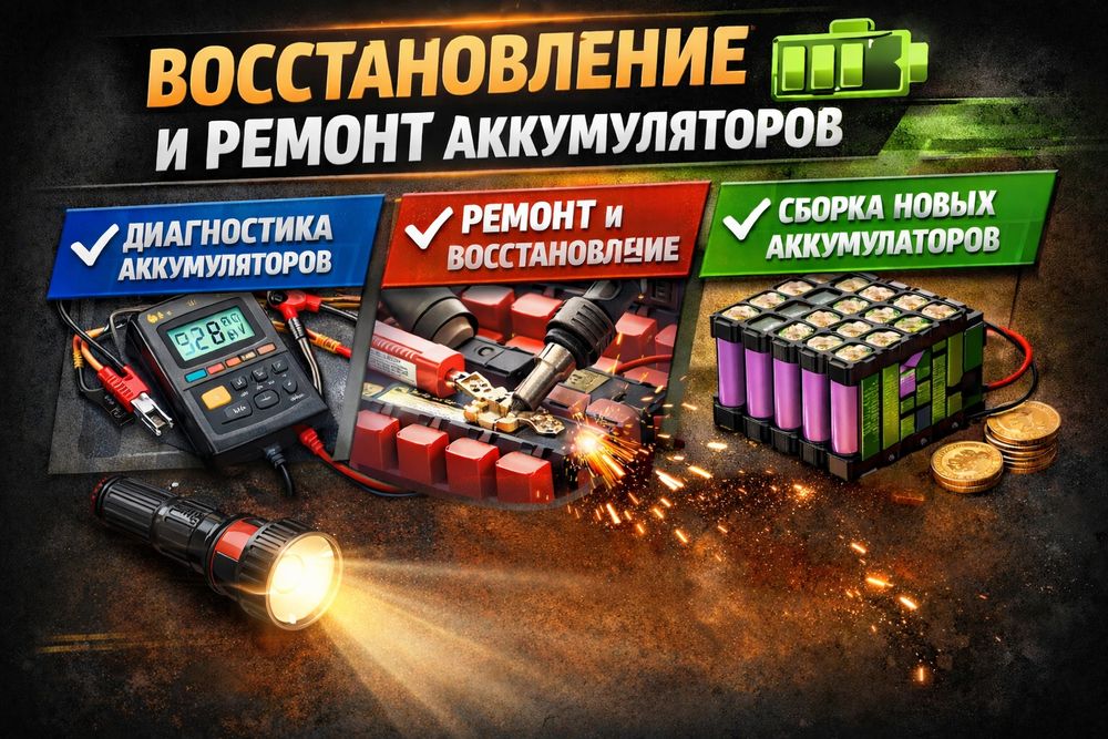 Ремонт/Сборка/Перепаковка/Диагностика