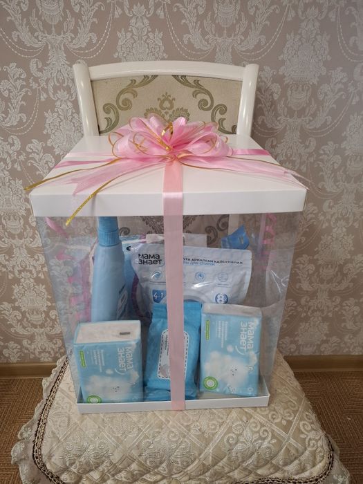 Қоржын боксы с брендом Мама знает