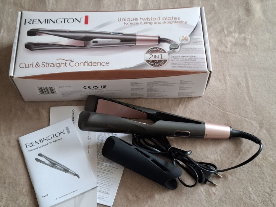 Преса за коса Remington S6606 Curl and Straight Confidence