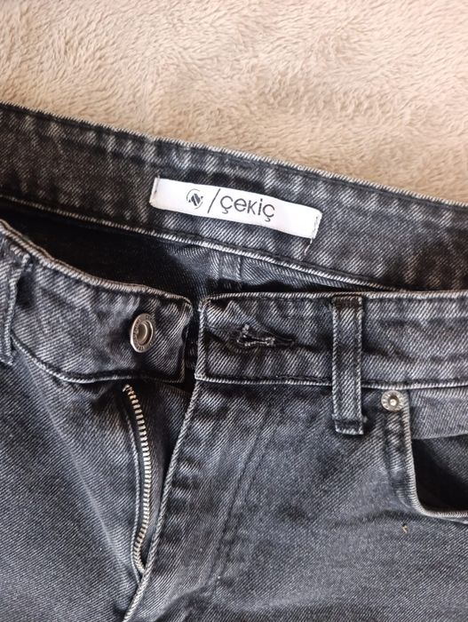 Blugi Vintage Shield Jeans Barbati-L Negri / Negru