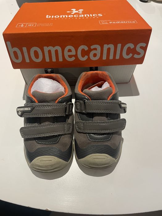 Pantofi baieti, din piele naturala, Maro, Biomecanics 251127-B168