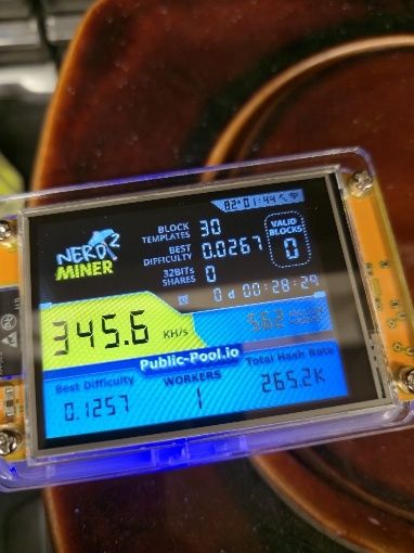 Nerdminer V2 miner BTC nou