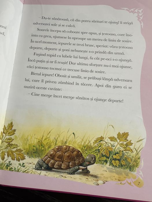 Carte pentru copii Greierele si furnica si alte povesti cu animale