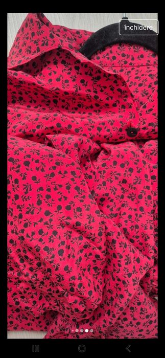 Rochie vintage matase naturala