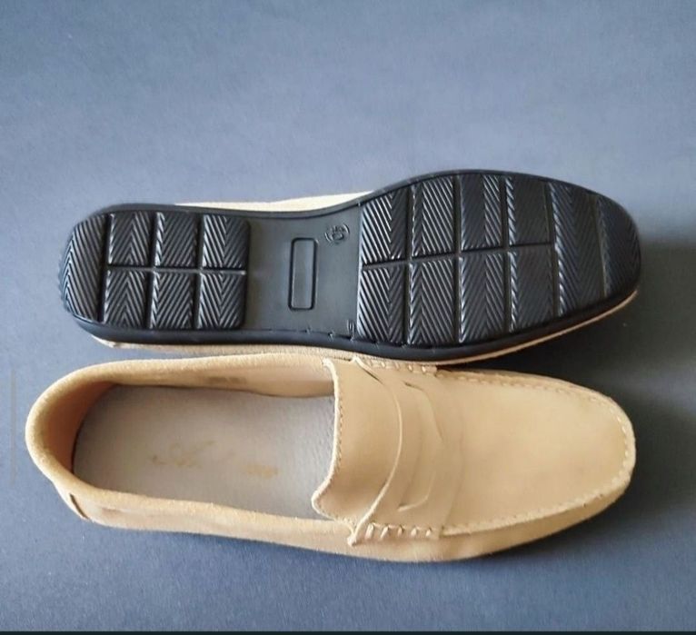 Mocasini Nr 40 piele, noi