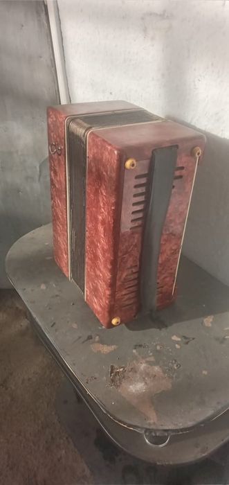 Баян советский кнопочный