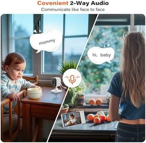 APPS2Car 5" HD бебефон за кола без WiFi